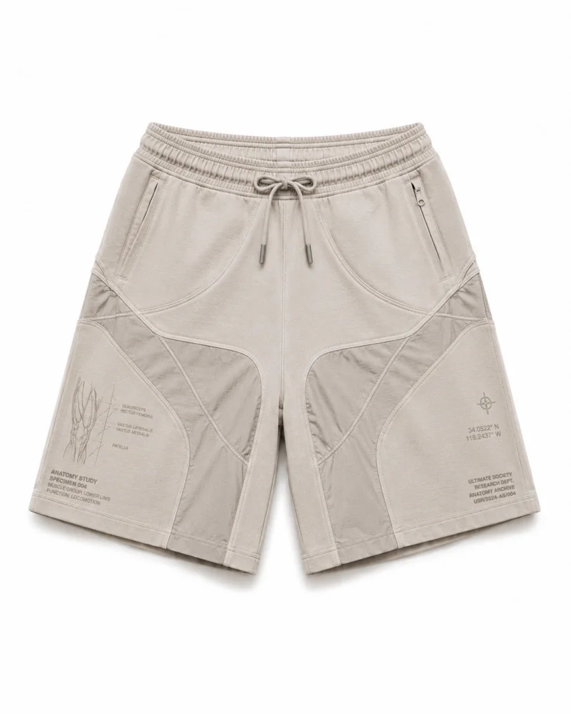 Specimen 004 — Anatomy Study Shorts